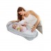 Baby Trace Portable Foldable Infant Bed Sleeper with Waterproof Foam Mattress and Music Box